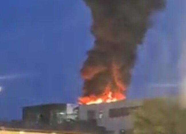 RAKETA PALA U HRVATSKOJ: Crni dim na sve strane, dramatični prizori (VIDEO)